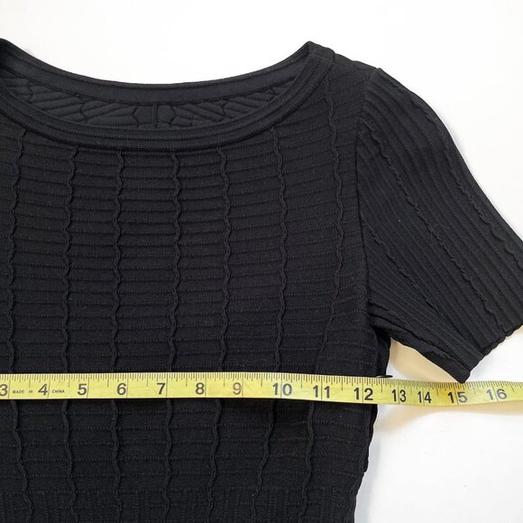 Alaia Ribbed Knit Dress with Cutout Back Size FR 36 US 4 NEW NWT - Picture 9 of 11